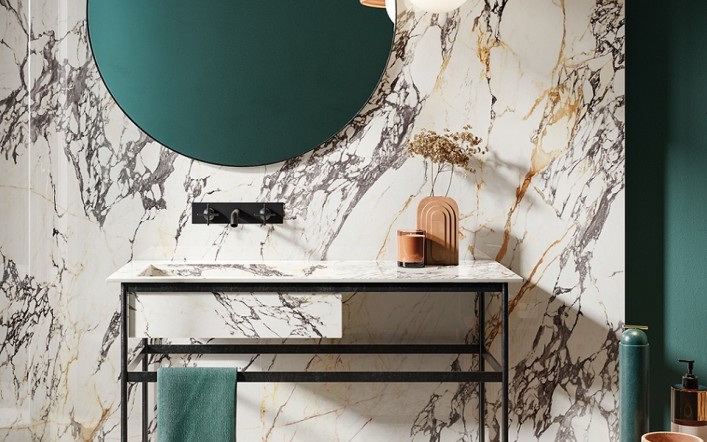 Marble-Effect Tiles